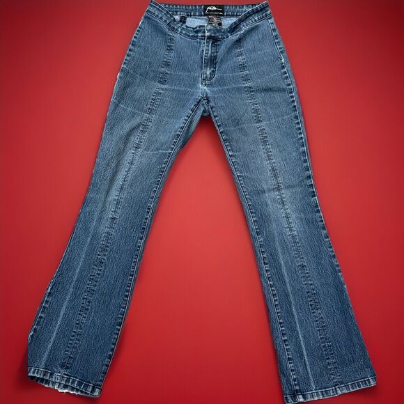 FUBU Denim - Vintage Y2K Fubu The Collection Jeans Slim No Belt Loops Sz 9/10